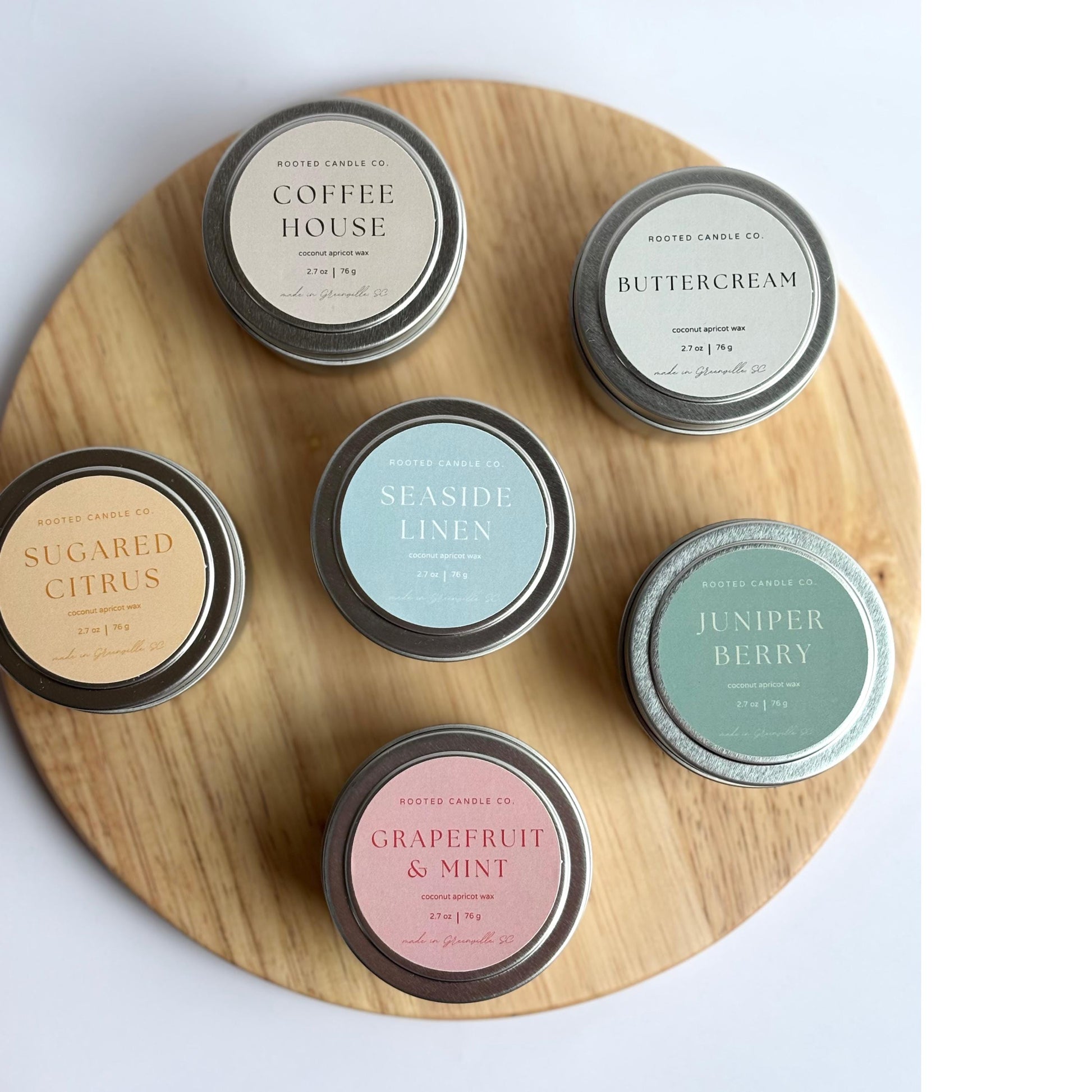 Clean burning christian candles by rooted candle co